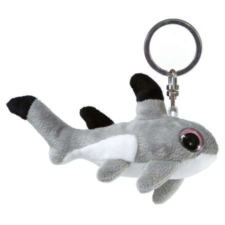 Glitter Keychains - Rechin cu varf negru Glitter breloc 9 cm