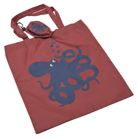 Totebags - Sacosa de cumparaturi din rPET Caracatita 40 x 41,5 cm