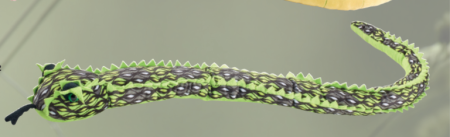 Reptile & insecte - Sarpe Green Horned Viper Rattle 90 cm