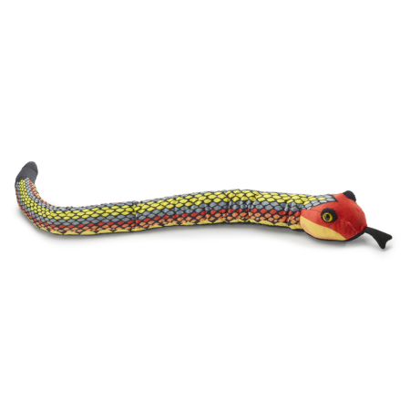 Reptile & insecte - Sarpe Red Spotted Garter Snake Rattle 90 cm