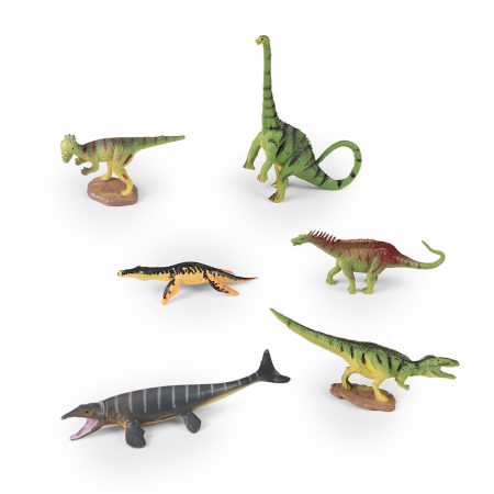 Animals in Tubes - Set 6 dinozauri