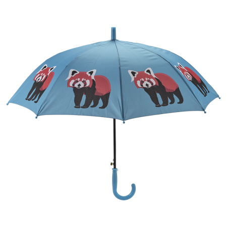 Umbrele - Umbrela rPET Panda Rosu - copil 83 cm