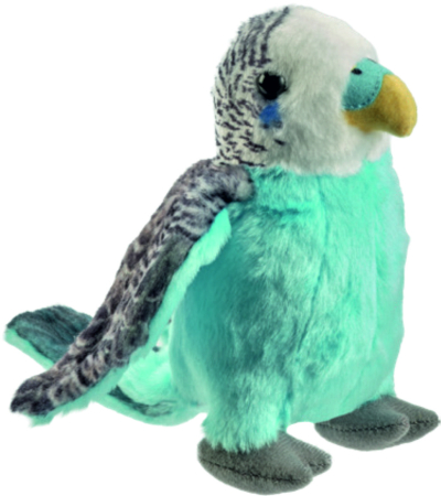 Pasari - Perus Albastru Anipals 14 cm