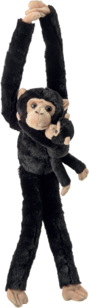 Wild Hangers - Baby Hangers Cimpanzeu 40 cm