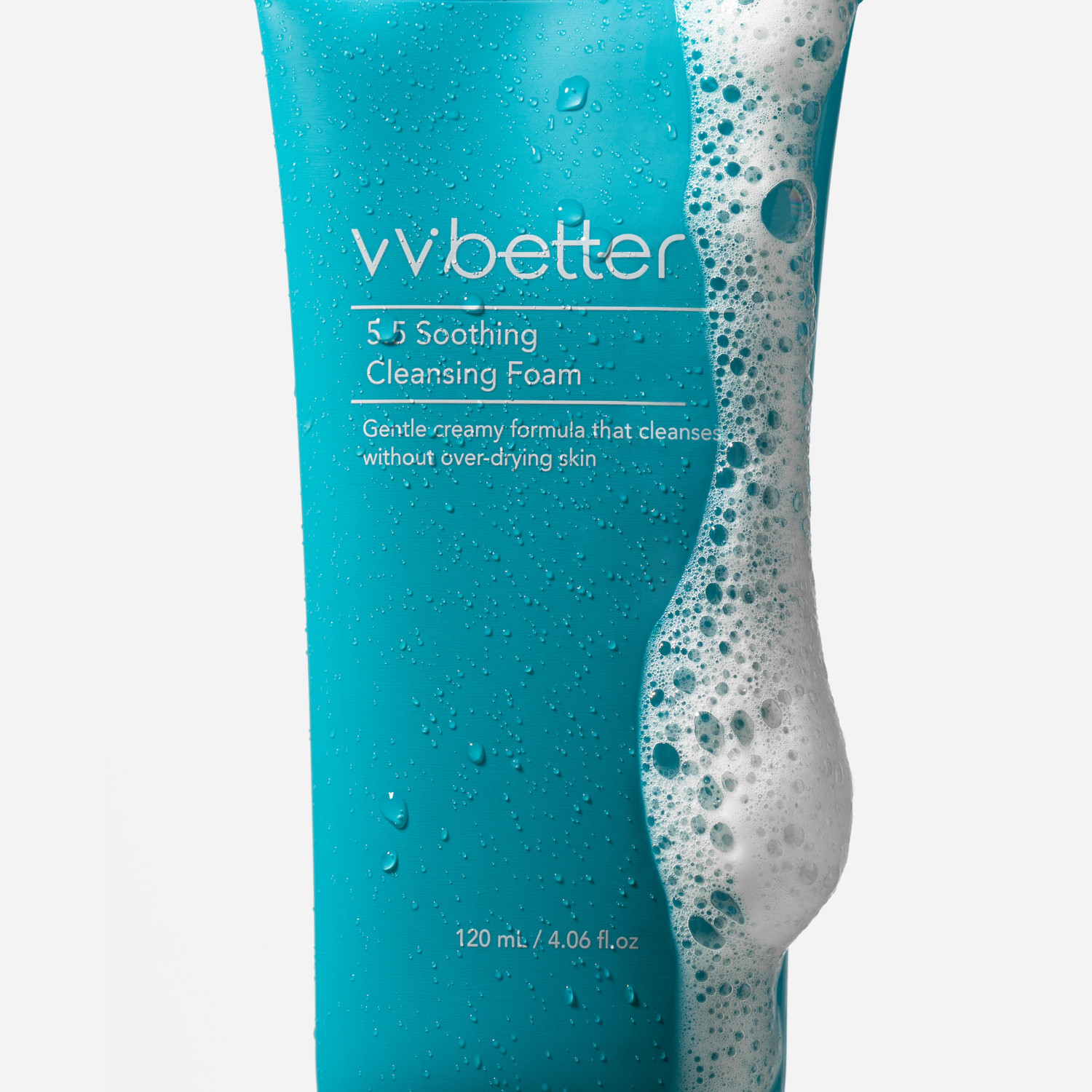 Spuma de Curatare Delicata vvbetter cu pH 5.5 pentru Ten Sensibil, 120 ml [2]