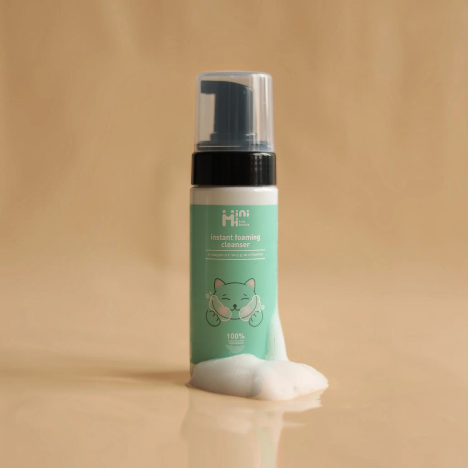 MINIMI Spuma Instant de Curatare pentru Copii cu Aloe Vera si Extract de Bujor, 5+ ani, 150 ml [6]