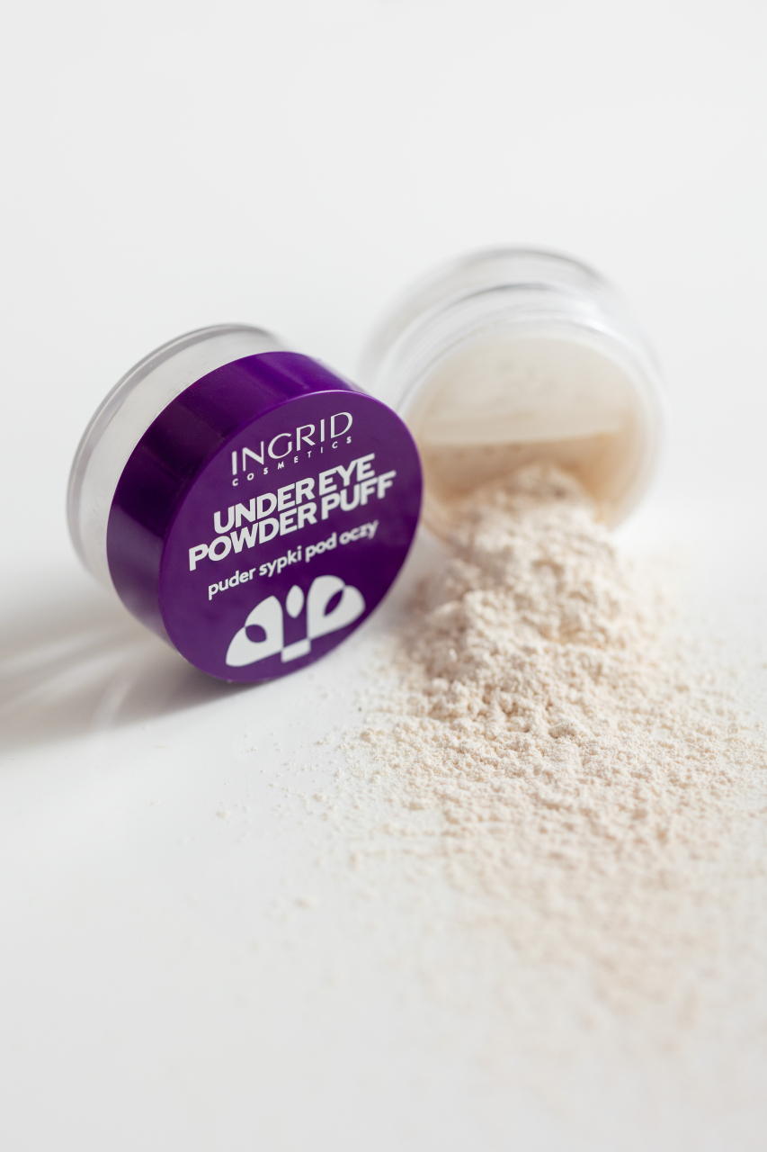 Pudra pulbere iluminatoare pentru zona de sub ochi Ingrid Cosmetics, 5 g [4]