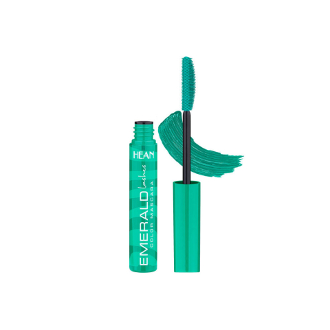 Machiaj - Mini Mascara Colorata Hean, Smarald, 6.5 ml