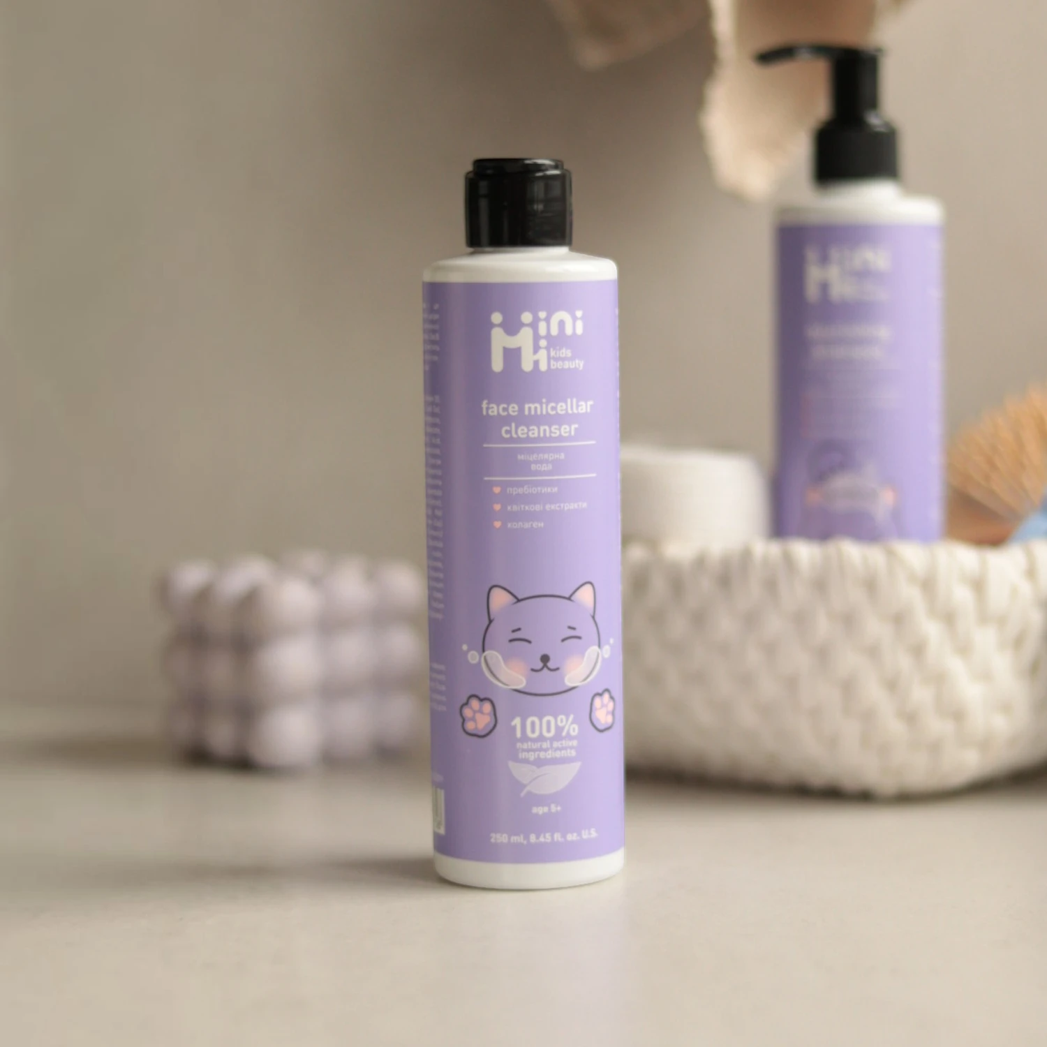 MINIMI Apa Micelara pentru Copii cu Ingrediente Naturale, fara Alcool, 5+ ani, 150 ml [3]