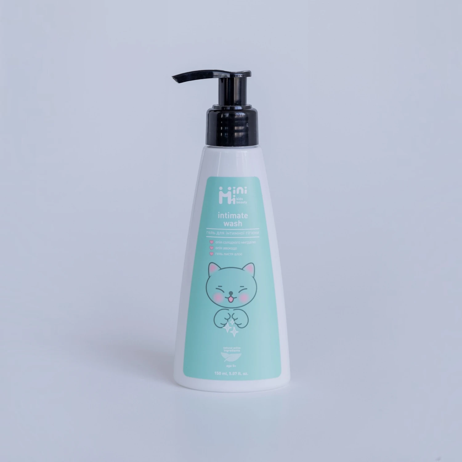 MINIMI Gel pentru Igiena Intima Copii cu Aloe Vera si Prebiotice, pH Neutru, 5+ ani, 150 ml [2]