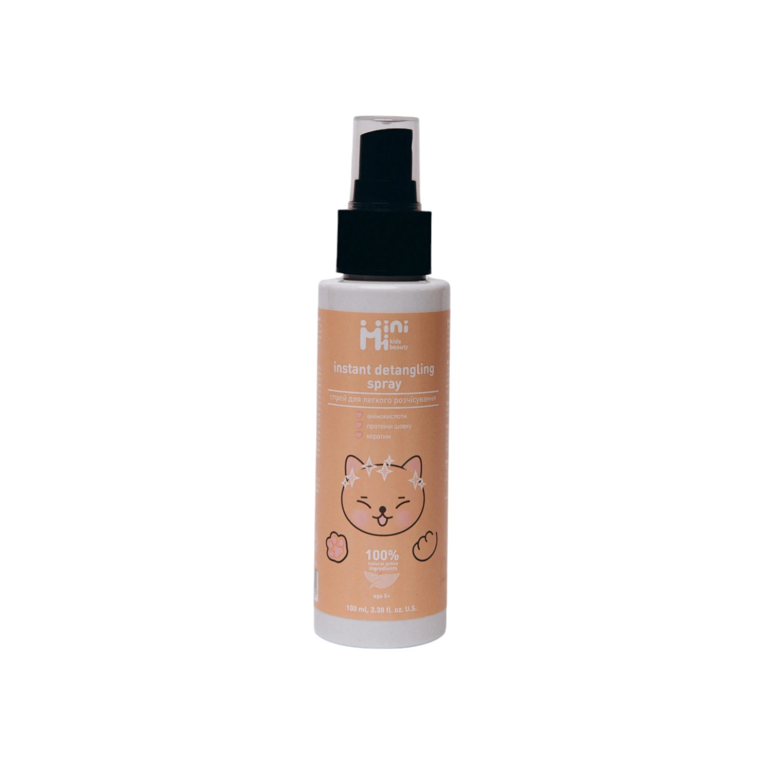 Frumusete & Ingrijire - MINIMI Spray Descalcitor de Par pentru Copii cu Matase si Keratina Hidrolizata, 5+ ani, 100 ml