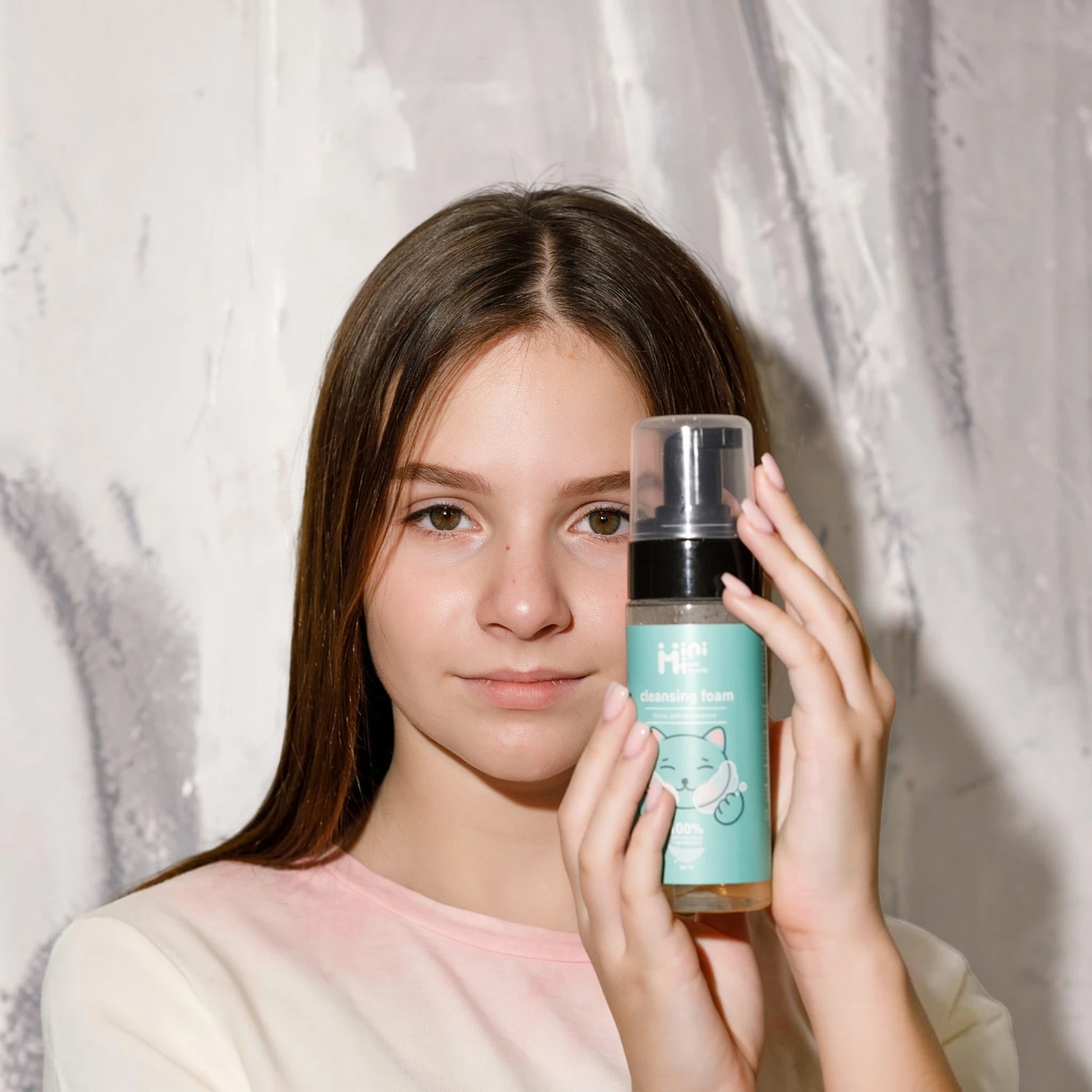MINIMI Spuma Instant de Curatare pentru Copii cu Aloe Vera si Extract de Bujor, 5+ ani, 150 ml [4]