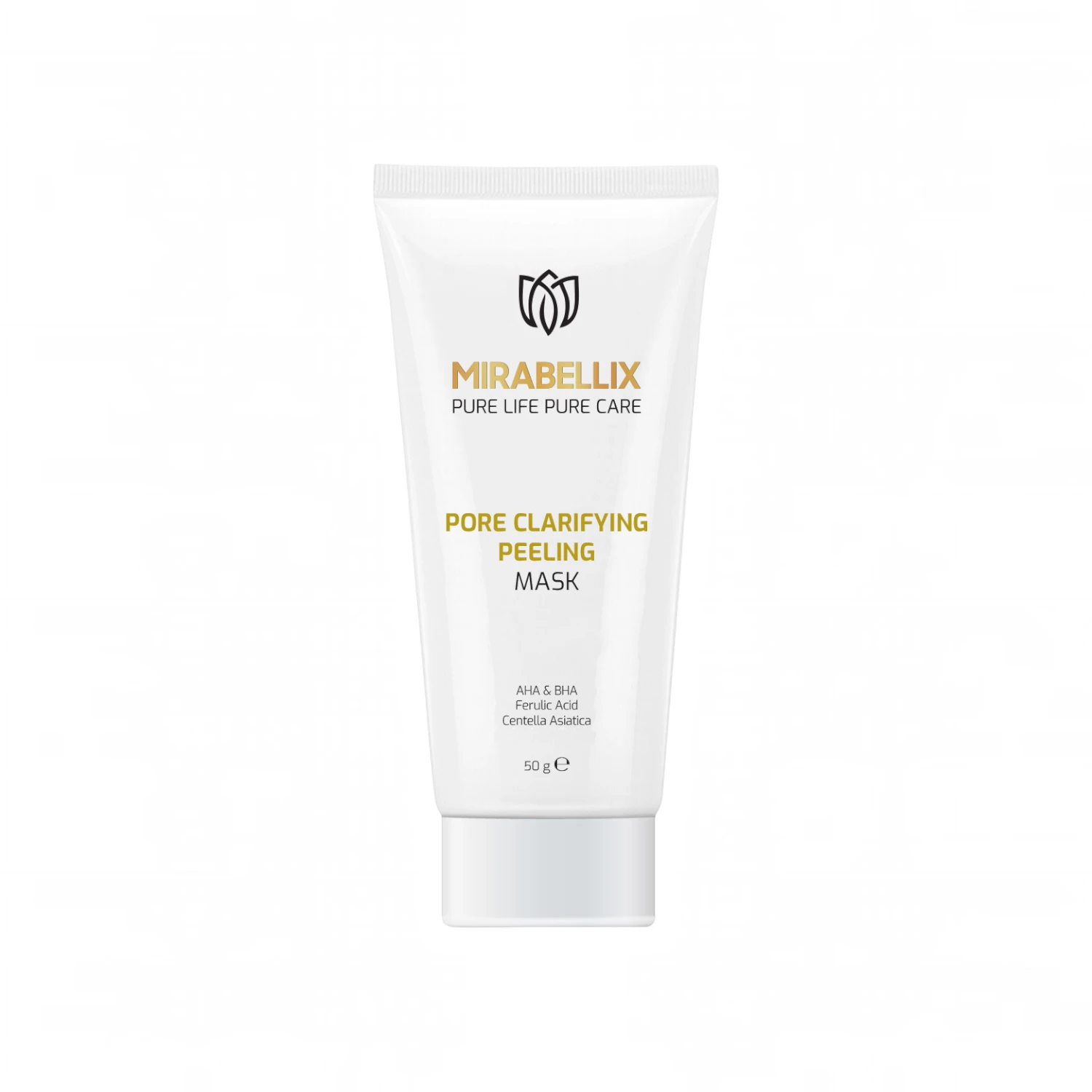 Frumusete & Ingrijire - MIRABELLIX Masca Peeling Purifianta pentru Pori cu Acid Glicolic, Salicilic si Ferulic, 50 ml