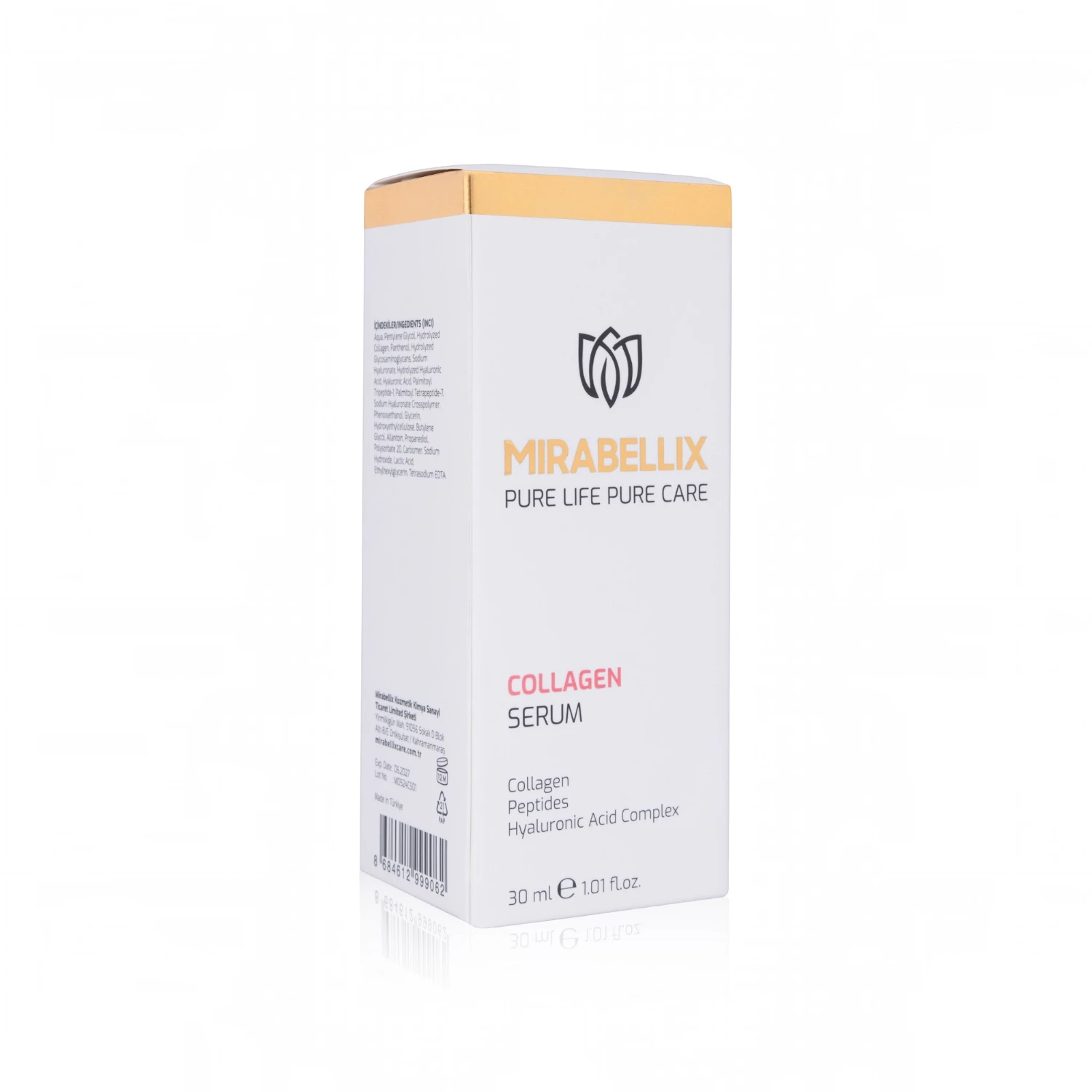 MIRABELLIX Ser cu Colagen si Complex de Acid Hialuronic pentru Fermitate si Hidratare, 30 ml [2]