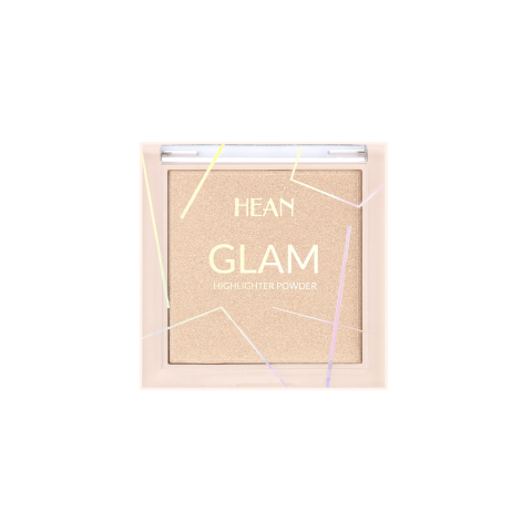 Machiaj - Pudra iluminatoare Glam Iluminator Hean, 200 Nude, 9 g