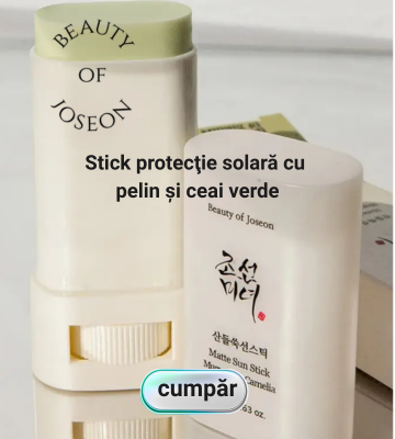 BEAUTY OF JOSEON Matte Sun Stick Mugwort + Camelia SPF 50