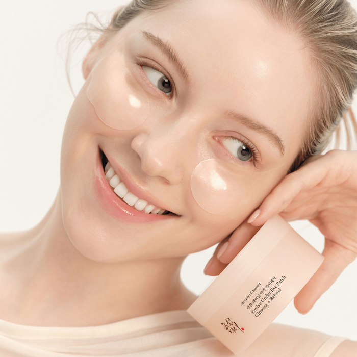 BEAUTY OF JOSEON Revive Under Eye Patch Ginseng + Retinal (60 buc) – Benzi hidratante cu retinal și ginseng pentru reducerea ridurilor și regenerarea zonei ochilor [2]