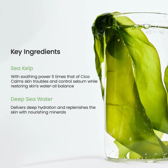 BIODANCE Refreshing Sea Kelp Real Deep Mask (34 g) – Mască cu ferment de alge marine și Centella Asiatica pentru calmarea, echilibrarea tenului și întărirea barierei naturale a pielii [5]