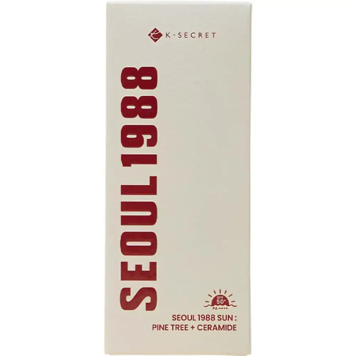 KSECRET Seoul 1988 Sun Pine Tree + Ceramide (50 ml) – Cremă de față cu extract de muguri de pin și Ceramida NP pentru calmarea pielii și repararea barierei naturale [8]