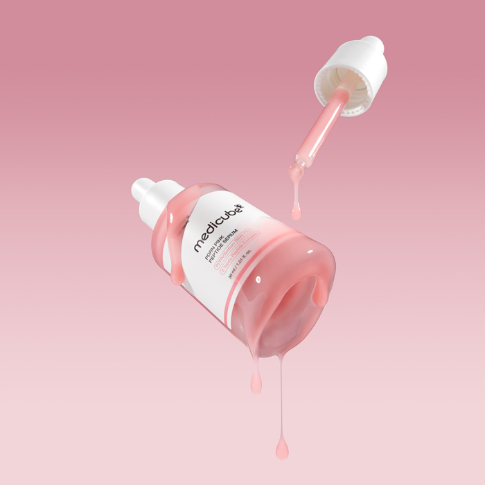MEDICUBE PDRN Pink Peptide Serum (30 ml) – Ser de față cu PDRN și Niacinamidă pentru uniformizarea tenului, regenerare profundă și o strălucire sănătoasă (glow) [5]