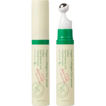 AXIS-Y Vegan Collagen Eye Serum (10 ml) – Ser pentru ochi cu colagen vegan și acid hialuronic pentru hidratare intensă, elasticitate și menținerea confortului pielii delicate [5]