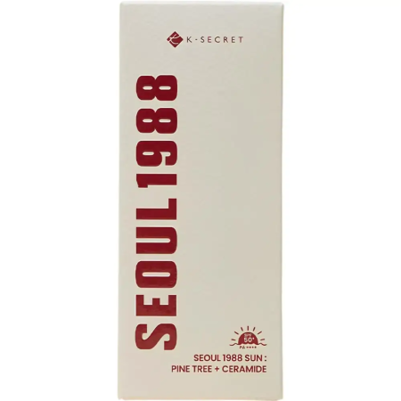 KSECRET Seoul 1988 Sun Pine Tree + Ceramide (50 ml) – Cremă de față cu extract de muguri de pin și Ceramida NP pentru calmarea pielii și repararea barierei naturale [7]