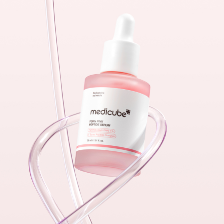 MEDICUBE PDRN Pink Peptide Serum (30 ml) – Ser de față cu PDRN și Niacinamidă pentru uniformizarea tenului, regenerare profundă și o strălucire sănătoasă (glow) [6]