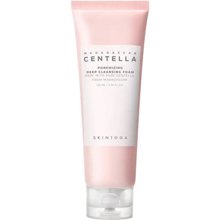 Curăţare - SKIN1004 Madagascar Centella Poremizing Deep Cleansing Foam (125 ml) – Spumă de curățare profundă cu Centella Asiatica și extract de salcie pentru controlul sebumului și purificarea porilor