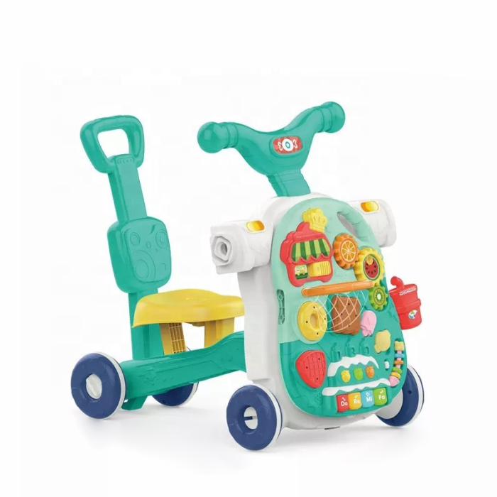 Antepremergător multifuncțional Mappy 5 în 1 tricicletă și măsuță de activități cu sunete [5]