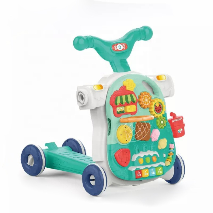 Antepremergător multifuncțional Mappy 5 în 1 tricicletă și măsuță de activități cu sunete [2]