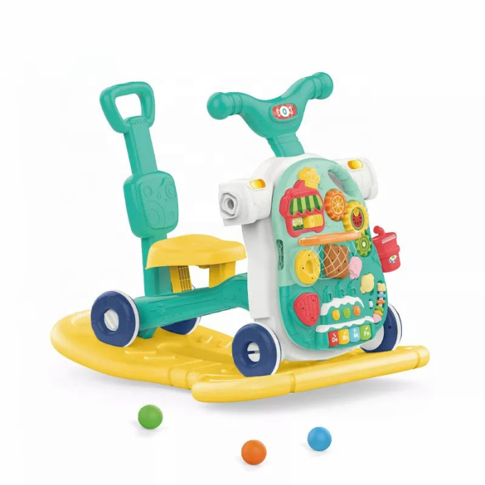 Antepremergător multifuncțional Mappy 5 în 1 tricicletă și măsuță de activități cu sunete [6]