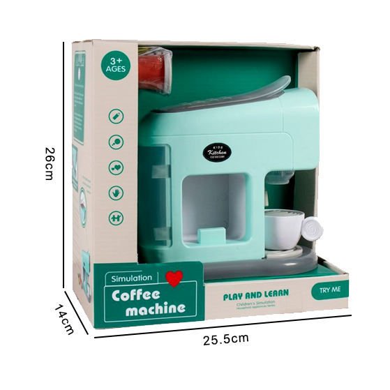 Aparat de cafea jucărie cu lumini, sunete și 3 capsule [2]