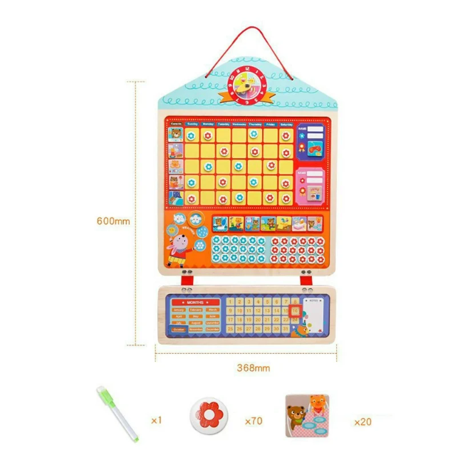 Calendar magnetic cu recompense pentru copii [4]