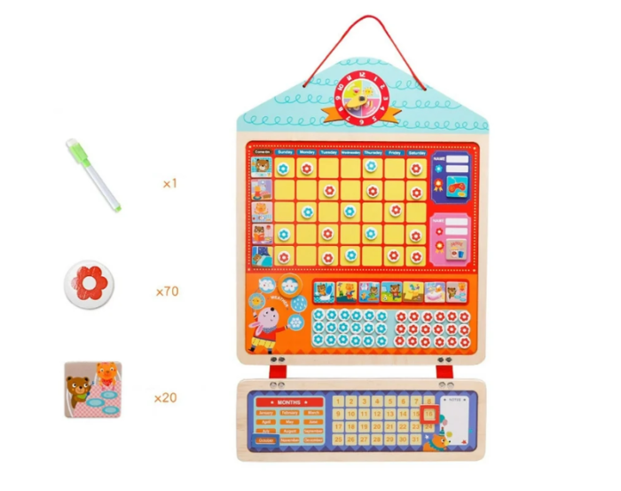 Calendar magnetic cu recompense pentru copii [2]