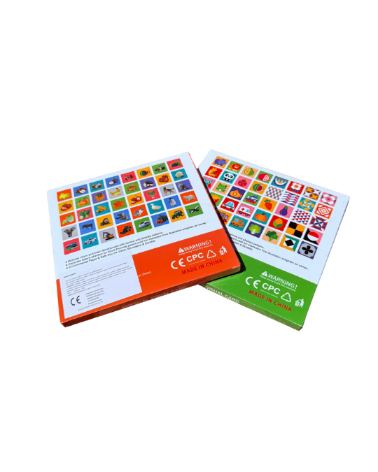 Carduri stimulare vizuala bebe 0-36 luni – set complet 4 etape [3]