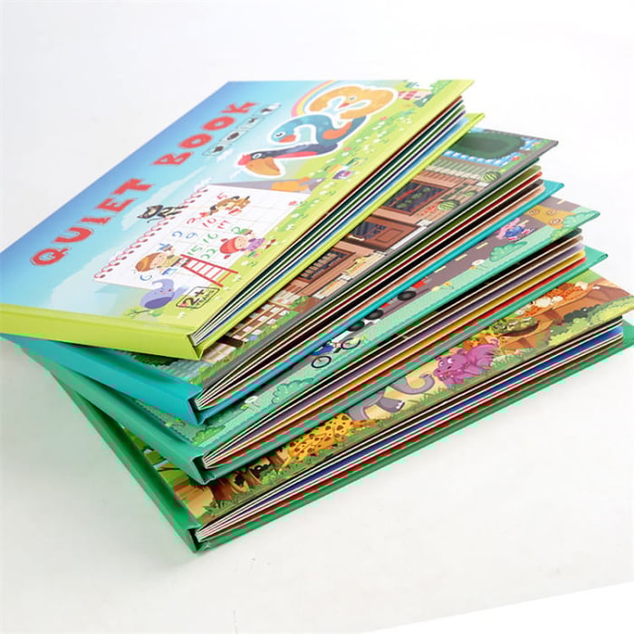 Carte cu activități Quiet Book cu stickere reutilizabile | ZuKiToys.ro [8]
