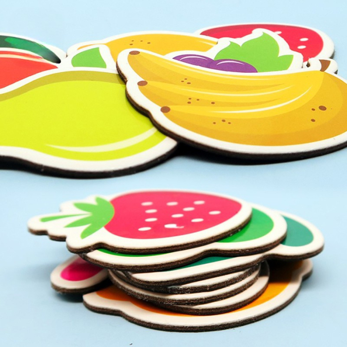 Carte magnetica cu cifre, forme si fructe atasabile [3]