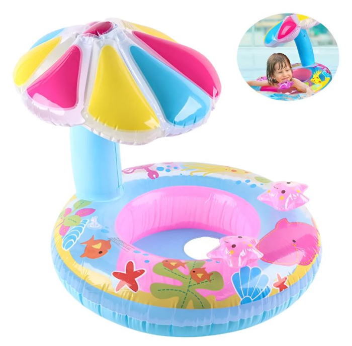 Colac bebe pentru înot cu protecție solară – model Stea de Mare [2]