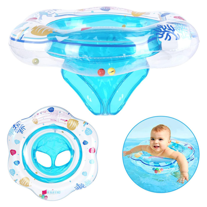 Colac de inot pentru bebeluși cu chiloțel ( albastru ) [2]