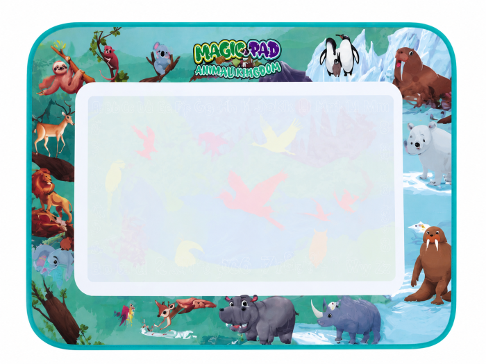 Covoraș magic Water Canvas Animals Kingdom pentru desen cu apă [2]