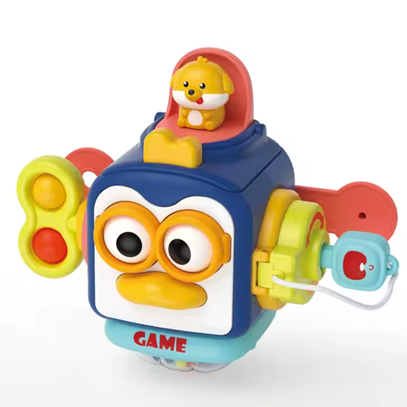 Cub multifunctional Montessori Activitati Senzoriale [2]