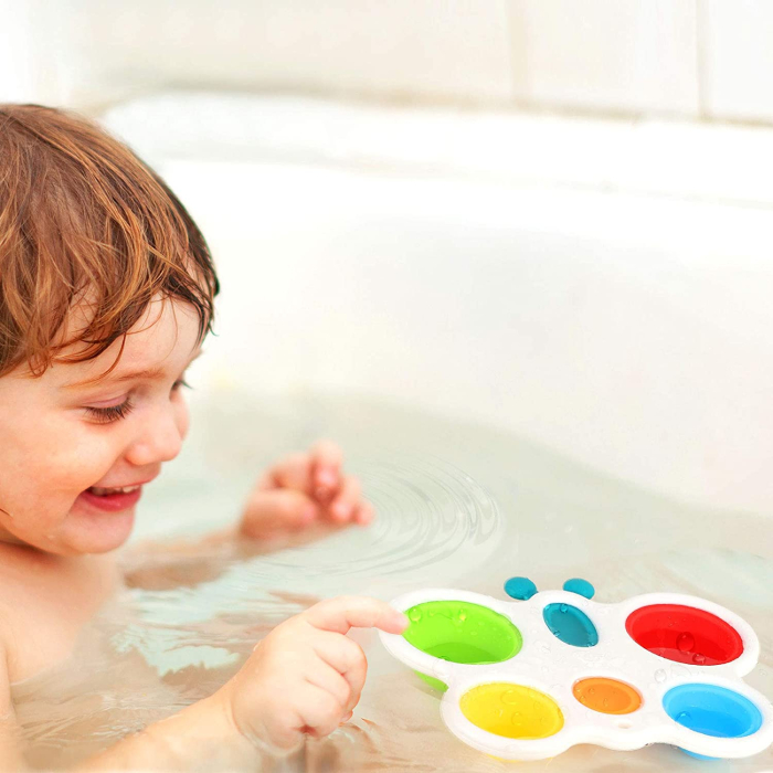 Fluturaș senzorial Pop It pentru motricitate bebe [4]