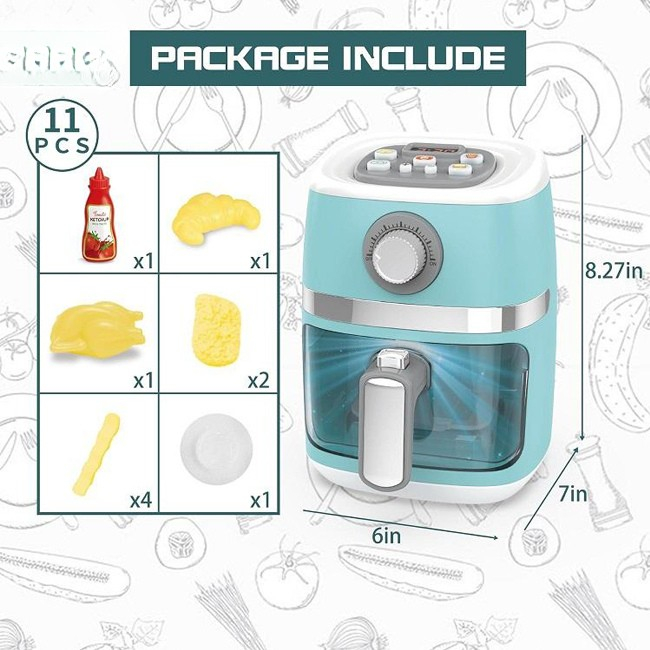 Friteuză de jucărie pentru copii – aparat de bucătărie cu design realist [3]