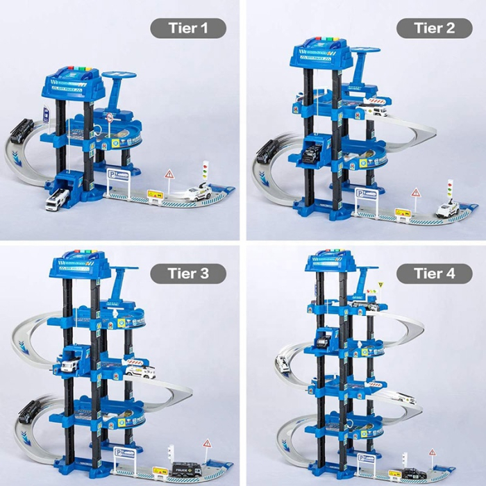 Garaj de Politie cu 4 Etaje si Masini de Jucarie - 3+ [5]