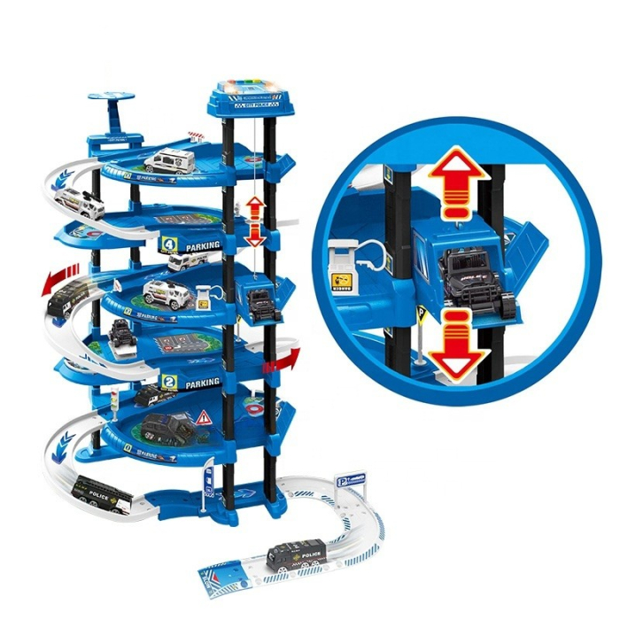 Garaj de Politie cu 4 Etaje si Masini de Jucarie - 3+ [3]