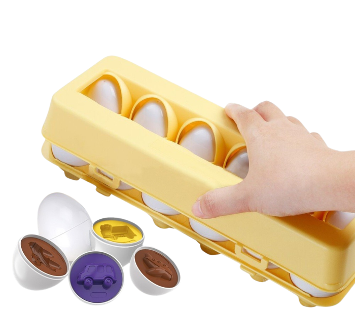 Joc de potrivire oua culori si forme pentru copii [2]