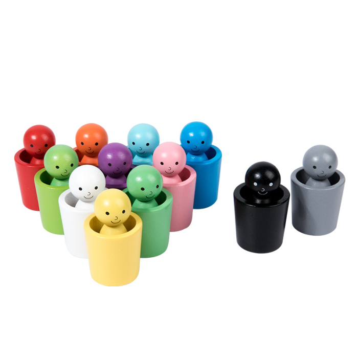 Joc de sortare și asociere Montessori - 12 culori [4]