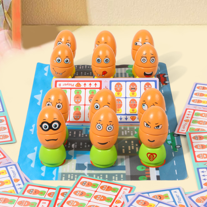 Joc educativ de asociere – Expresii faciale „Ouale cu emoticoane” [3]