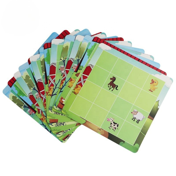 Joc educativ pentru copii multicolor - animale de la ferma [3]