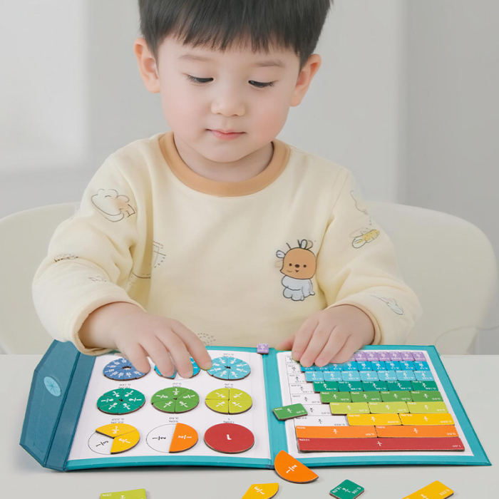 Joc magnetic cu matematică – Fracțiile și părțile întregului [5]